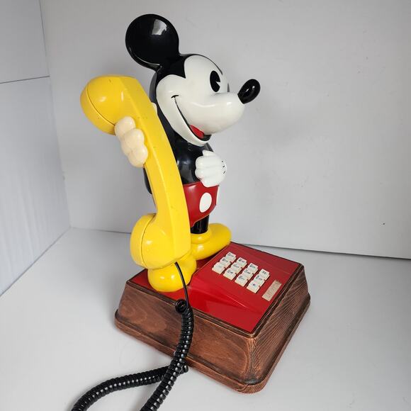 1970s Vintage Mickey Mouse Phone - Picture 4 of 11